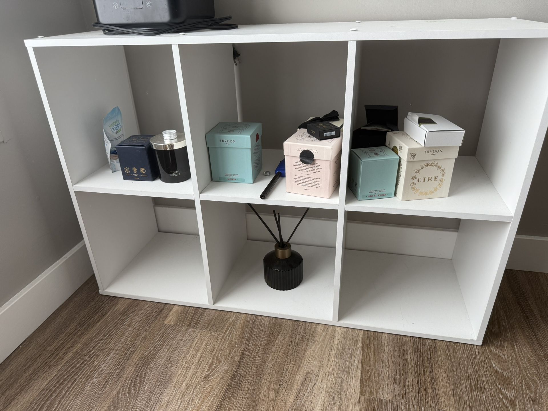 KALLAX 2x3 white shelving unit