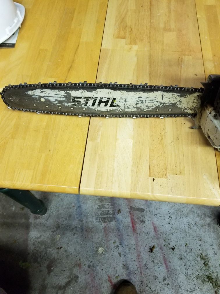 024 av stihl chainsaw. Wood boss for Sale in Joint Base LewisMcChord