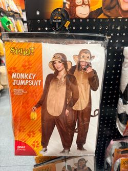 Spirit Monkey Jumpsuit Adult Halloween Costume