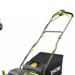 RYOBI ONE+ HP 18V Brushless 14 in. Cordless Battery Dethatcher/Aerator