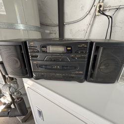 Stereo System Cd Radio Cassette 