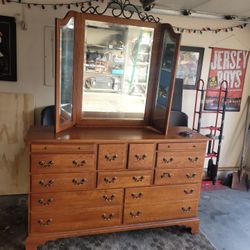 KELLER DRESSER W/MIRROR