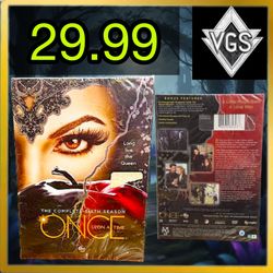 *SEALED* Once Upon a Time: The Complete Sixth Season DVD Box Set (ABC, 2017)