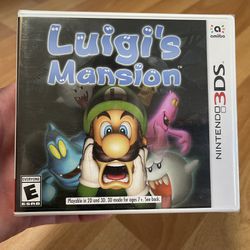 3DS Game - Luigi’s Mansion - New Sealed 