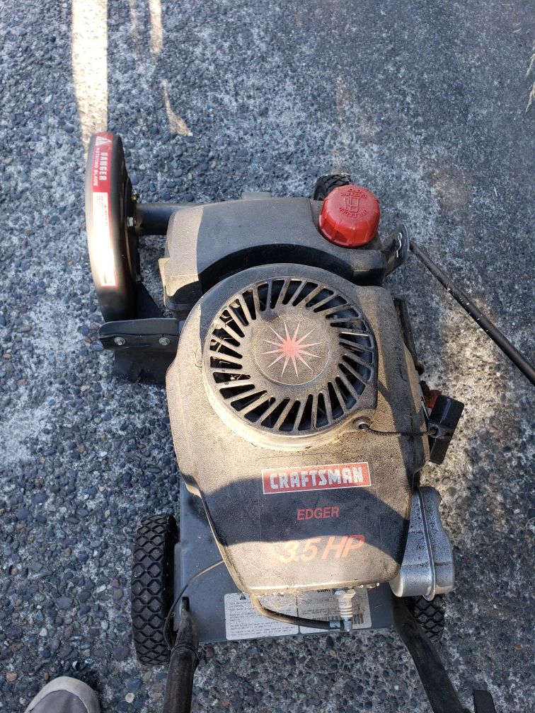 Craftsman 3.5 hp edger for Sale in WA OfferUp