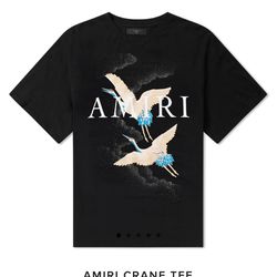 Amiri Crane T-Shirt Authentic Medium