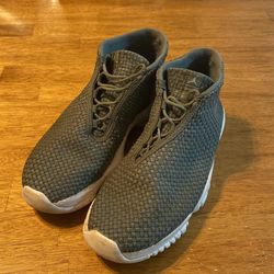 Nike Air Jordan 656503-300 Woven Iron Green Men Size 9.5