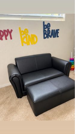 Toddler Couch and foot stool