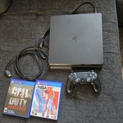 PS4 With 2 Games