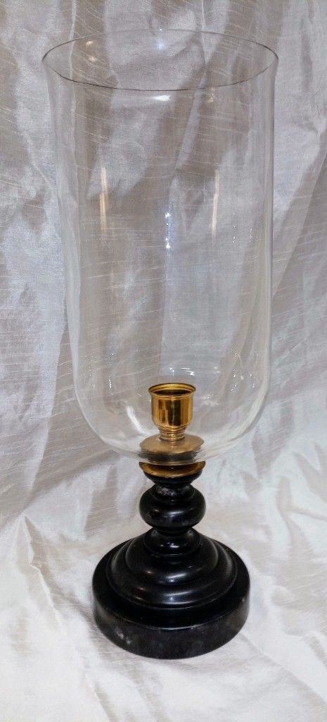 Mid century Hurricane Lamp