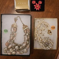 Vintage Costume Jewelry $10 Each