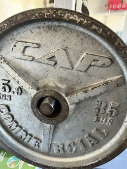 CAP 35 Pound Plates