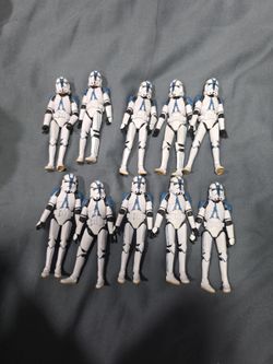 Starwars 501st Troopers 10 lot