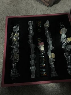Glass chess game