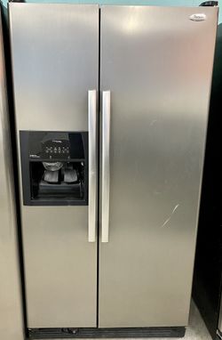 Whirlpool Stainless Steel Side By Side Refrigerator