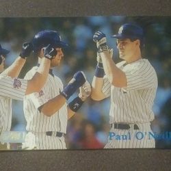 1998 Topps Stadium Paul O'Neill New York Yankees N.Y. #104 Baseball Card Collectible Sports MLB Trading Major League