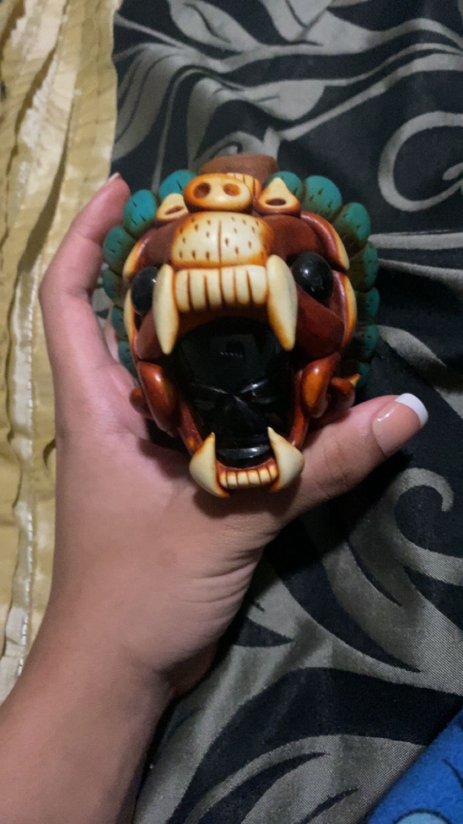 authentic aztec death whistle