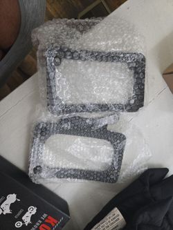 Motor cycle plate and break light