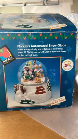 Disney Mr Christmas musical globe