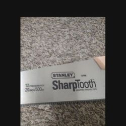 Brand New Stanley Contractor Grade Sharp Tooth Saw
