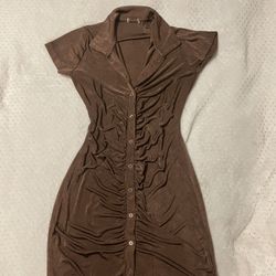 Brown Dress