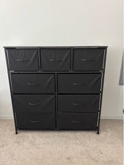 Black drawer