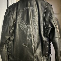 Motorcycle Leather Jacket