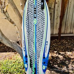 SUSHI 5.8 CBC SURFBOARD WITH ANKLE TETHER MANY GOOD RIDES LEFT