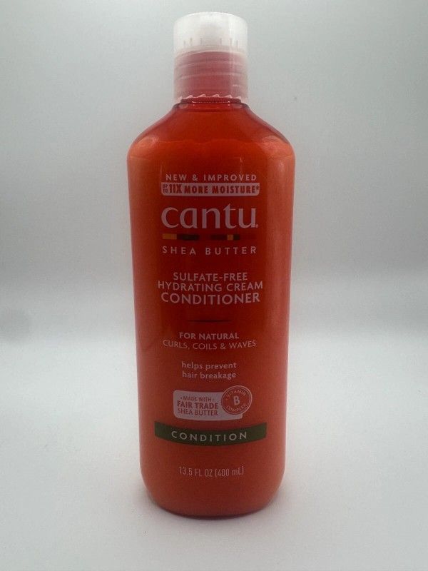 Cantu Hydrating Cream Conditioner with Shea Butter for Natural Hair, 13.5 fl oz