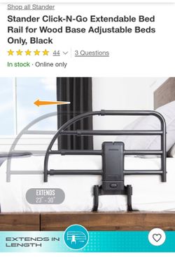 New Adjustable Bed Rail