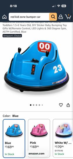 Kid zone  Bumper car