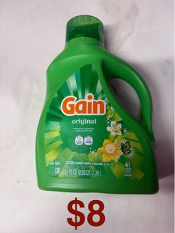 Gain Original Liquid Laundry Detergent 81 oz