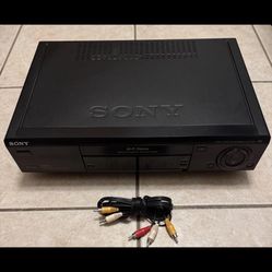 Sony SLV-775HF Video Cassette Recorder VCR VHS Player Tested W/RCA’s No Remote