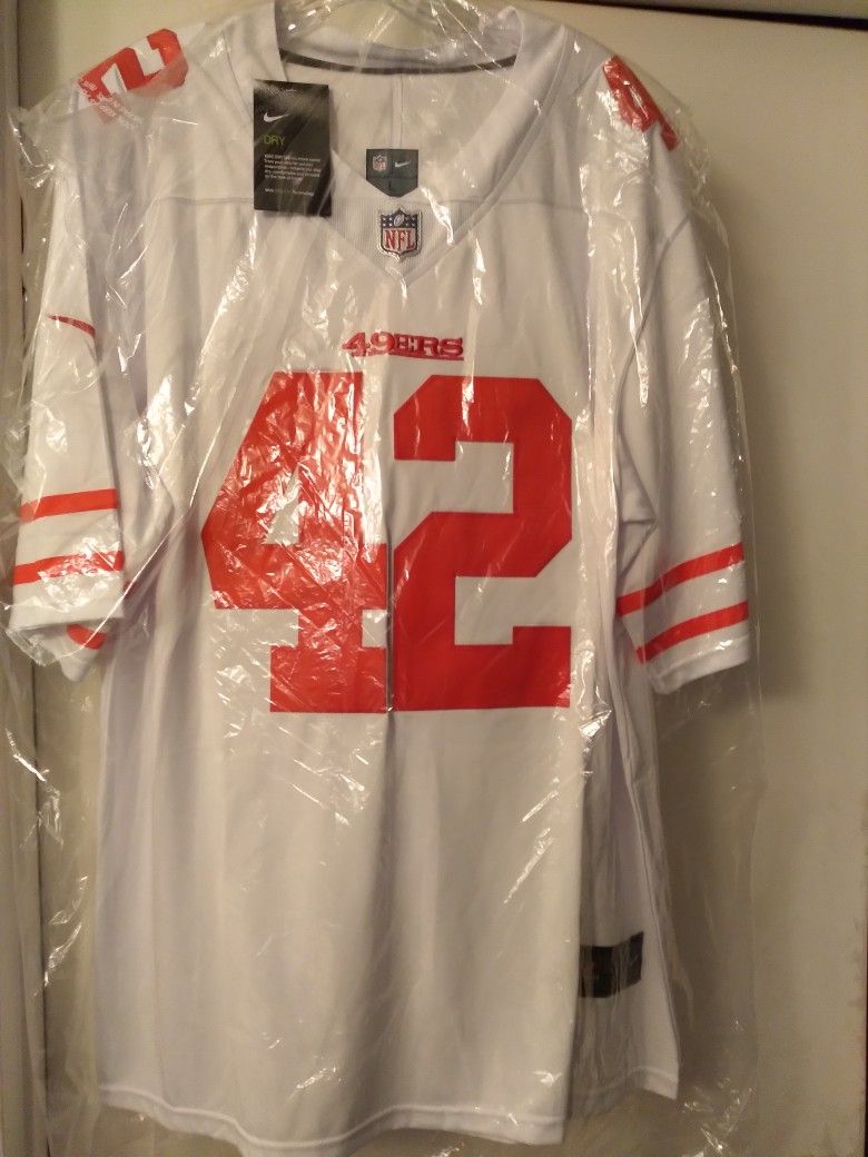 New 49ers Jersey Size Large