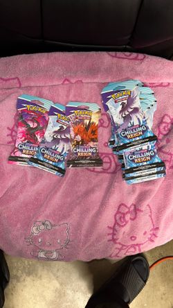 Chilling Reign Sleeved Single Packs $13 Each