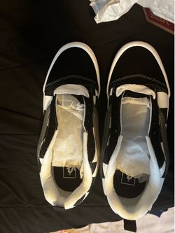 Knu skool vans mega check black