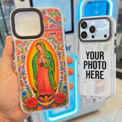 iPhone 15 Pro Max Custom case Virgen de Guadalupe 