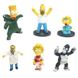 The Simpsons Figurines Lot Of 9