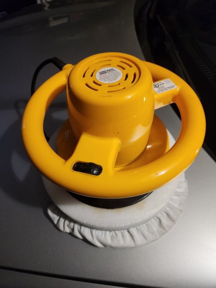 Chicago Electric Power Tools 10in Random Ortbit, Polisher Waxer