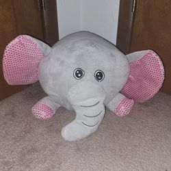 Stuffed Elephant! Soft Pillow Like Feel! Brand Bew!
