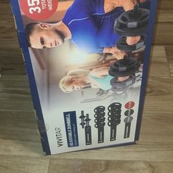 Adjustable Dumbells Set