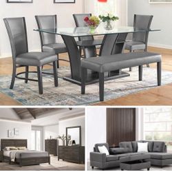 Combo : Comedor, Recámara Y Sectional $2799