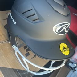 Rawlings Rawlings Highlighter Series Coolflo Youth Baseball/Softball Batting Helmet with Face Guard