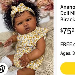 Anano 24 Inch Realistic Reborn Baby Doll