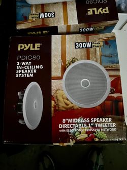 Pyle Speakers New. X6