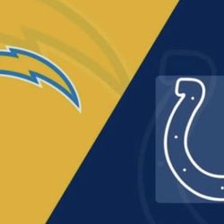Chargers vs Colts Tickets
