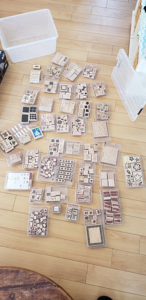 Rubber Stamps - Stamping Up 40+ Sets