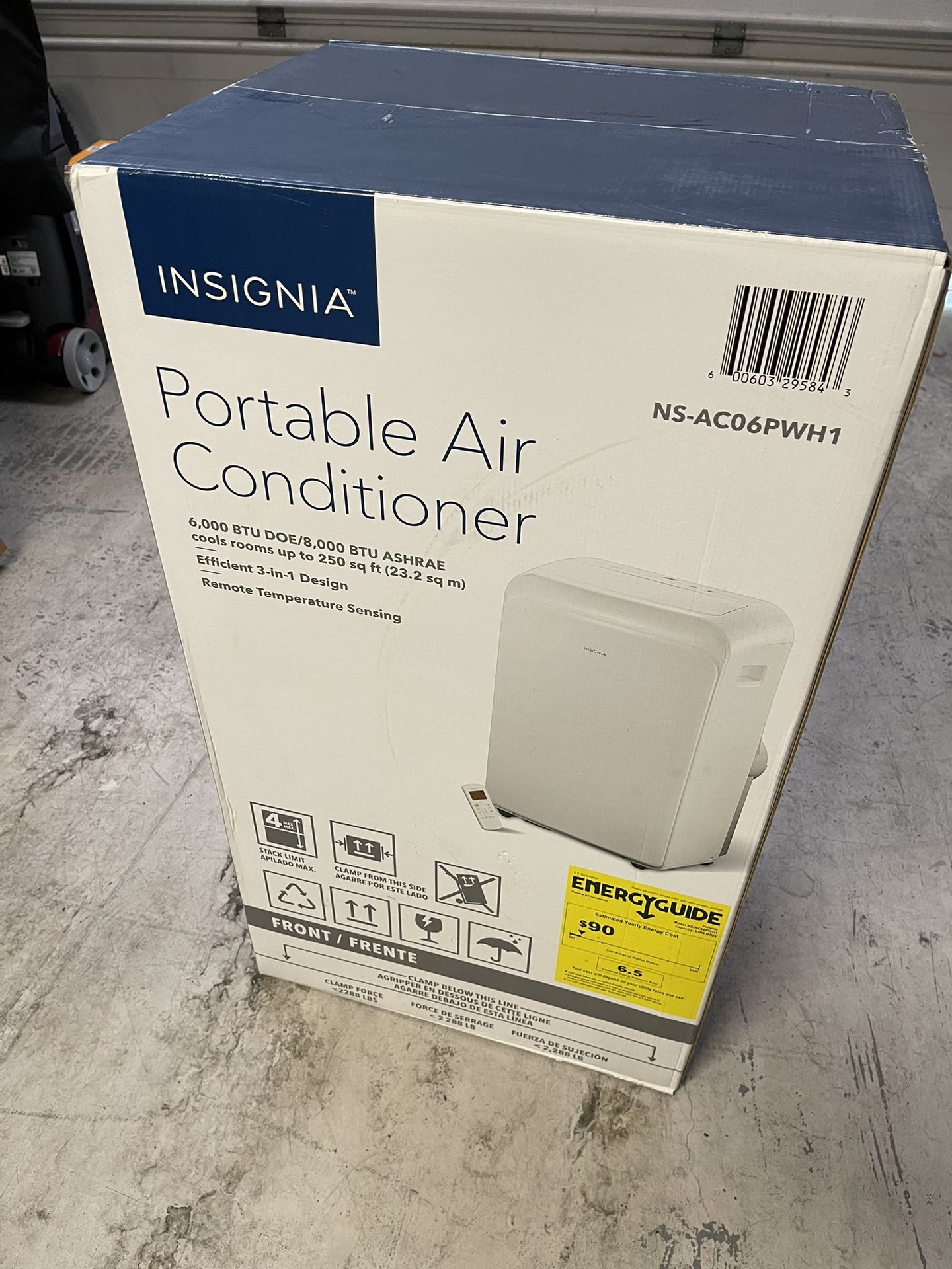 Brand New Insignia Portable Air Conditioner