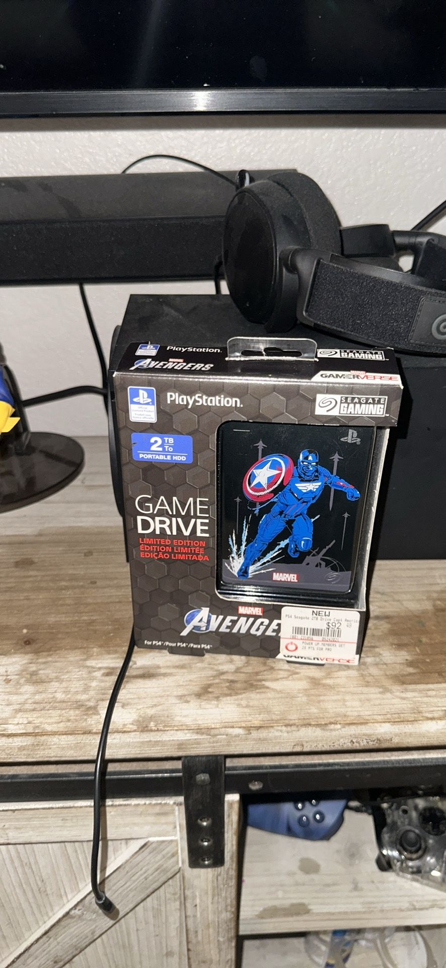 Rare Avengers PS4/ps5 2tb Hard Drive