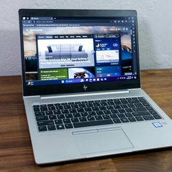 HP ELITEBOOK  14  TOUCHSCREEN LAPTOP INTEL CORE i7 16gb ram 256gb ssd windows 11 working perfect  AND CHARGER included.    